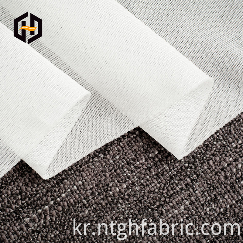 Garment fabric interlining